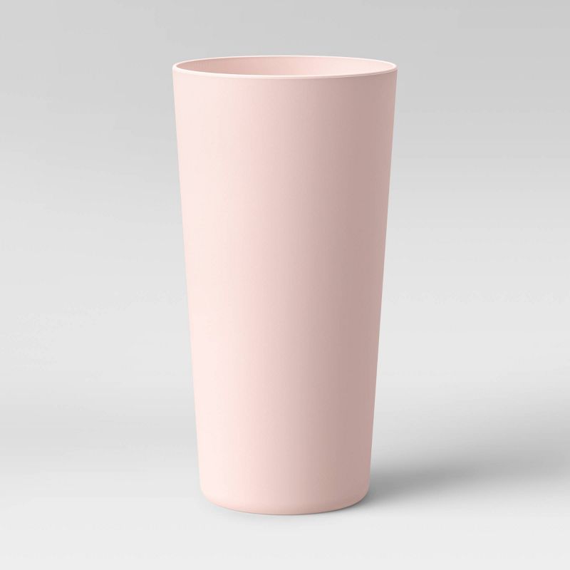 26oz Plastic Tall Tumbler Polypro Pink - Room Essentials&#8482;, 1 of 2