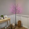 Northlight Pre-Lit Sakura Cherry Blossom Flower Artificial Tree - 6' - Pink LED Lights - 2 of 4