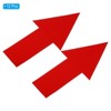 Unique Bargains Waterproof Removable Adhesive Floor Marking Arrow Sticker Labels 12 Pcs - 3 of 4