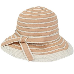 Magid Striped Cotton Foldable Bucket Hat - 1 of 1