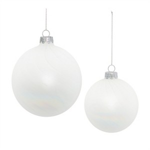 Iridescent Glass Ball Ornament (Set of 12) - 1 of 4
