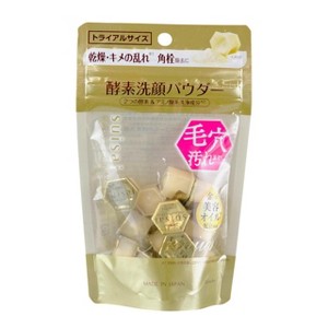Kanebo Suisai Beauty Clear Gold Powder Wash - 15 Pieces (0.01 oz) - The golden rule of clean, Hydrated skin - 1 of 4