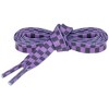 INSPIRE CHIC Two-Color Checkered Flat Plaid Shoelaces for Sneaker Shoes 1 Pair - 2 of 4