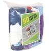 Microfiber Rag Bag of 50 - Assorted Colors - 12x12 (1Bag) - 3 of 4