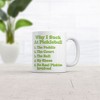 Crazy Dog T-Shirts Why I Suck At Pickleball List Mug Funny Sarcastic Graphic Novelty Coffee Cup-11oz - 2 of 4