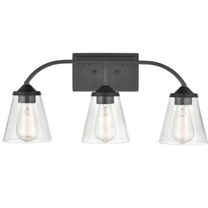 Millennium Lighting Josleen 3 - Light Vanity in  Matte Black - 1 of 4