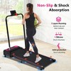 PAGED Treadmill with 3 Level Incline and 12 Preset Programs, Foldable Walking Pad Treadmill for Home, 300 LB Capacity - 2 of 4