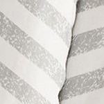 puffed rugged stripes / light gray