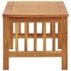vidaXL Coffee Table Natural Acacia Wood Solid Acacia Wood Medium Durable - 3 of 4