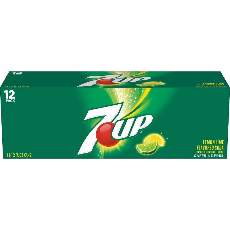 7UP Lemon Lime Soda - 12pk/12 fl oz Cans, 4 of 11