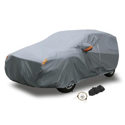 Unique Bargains Full Suv Car Cover W/ Zipper Door Soft Lining ...