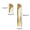INSPIRE CHIC Women's Faux Leather Shiny Full Finger Opera Long Evening Gloves - 2 of 4