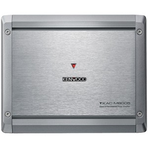KENWOOD® KAC-M8005 1,600-Watt-Max 5-Channel Marine Amp in Silver - 1 of 4