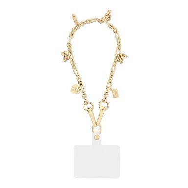 LoveShackFancy x Target – Case-Mate Anchor Card Phone Charm - Gold with Charms