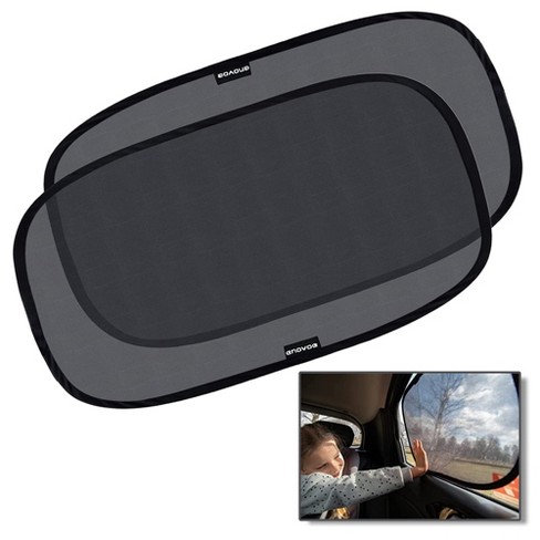 Enovoe 25 X 16 Cling Car Uv Rays Protection Sun Shade For Windows , Black  4-pack : Target