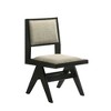 Best Master Furniture,Manhattan Transitional Upholstered Dining Chairs, Set of 2, Ebony Black - 2 of 4