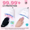 SAVILAND U-Shield UV Protect Kit - 100-Count Anti-Curing Tapes for French Tips & Cuticles.(Peel Off) - 3 of 4