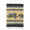 Earth Rugs Rustic Blueberry Vine Oval Stair Tread – Lodge & Farmhouse Decor 27"x8.25" - 3 of 3