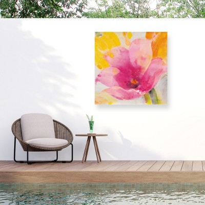 Albena Hristova Bright Tulips IV Outdoor Canvas Art