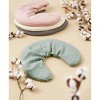 Bucky Linen Hot/Cold Neck Wrap, Natural Buckwheat Seed Filling, Hypoallergenic, Pink - 3 of 4