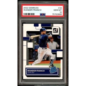 Wander Franco Rookie Card 2022 Donruss #34 PSA 10 - 1 of 2