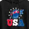 Women's - Teenage Mutant Ninja Turtles - USA Raphael Cropped Graphic Hoodie - 2 of 3