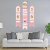 Big Dot of Happiness Sweet 16 - Hanging Vertical Paper Door Banners - 16th Birthday Party Wall Decoration Kit - Indoor Door Decor - 2 of 4