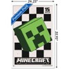 Trends International Minecraft: 15th Anniversary - Posterized Creeper Framed Wall Poster Prints - 3 of 4