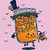 Girl's Design By Humans Halloween Jam By nickv47 T-Shirt - 2 of 3