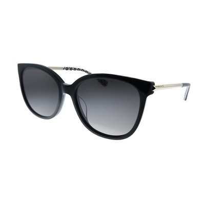 Kate Spade KS BRITTON/G/S 807 Womens Square Polarized Sunglasses Black 55mm