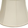 Vynxaria Modified Bell Softback Lampshades, 11"x18"x13" White - 3 of 4