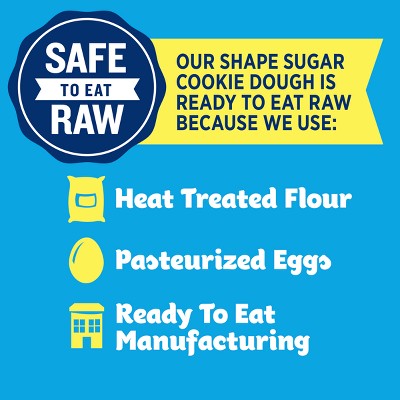 Pillsbury Ready-to-Bake Bunny Shape Sugar Cookie Dough - 9.1oz/20ct