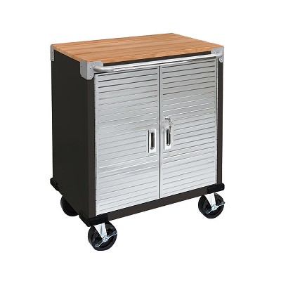 Seville Classics UltraHD 2-Door Cabinet, 28" x 18" x 34.5"