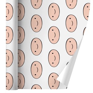 Adventure Time Finn Head Gift Wrap 30" x 72" - 1 of 4