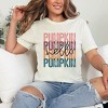 Simply Sage Market Women's Hello Pumpkin Stacked Short Sleeve Graphic Tee - image 2 of 4