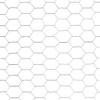 vidaXL Chicken Wire Fence Galvanized Steel 82'x3.9' Silver - 4 of 4