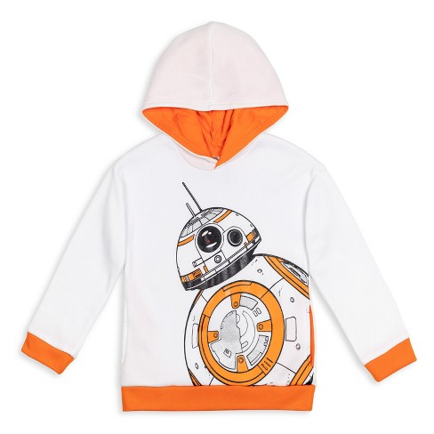 Star Wars Little Boy Star Wars Bb-8 Regular Fit Sleeveless Hooded Graphic  Sweatshirt - White 6 : Target