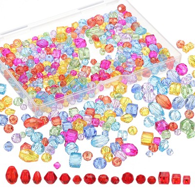 Unique Bargains Craft Embellishments DIY Jewelry Making Loose Glass Beads