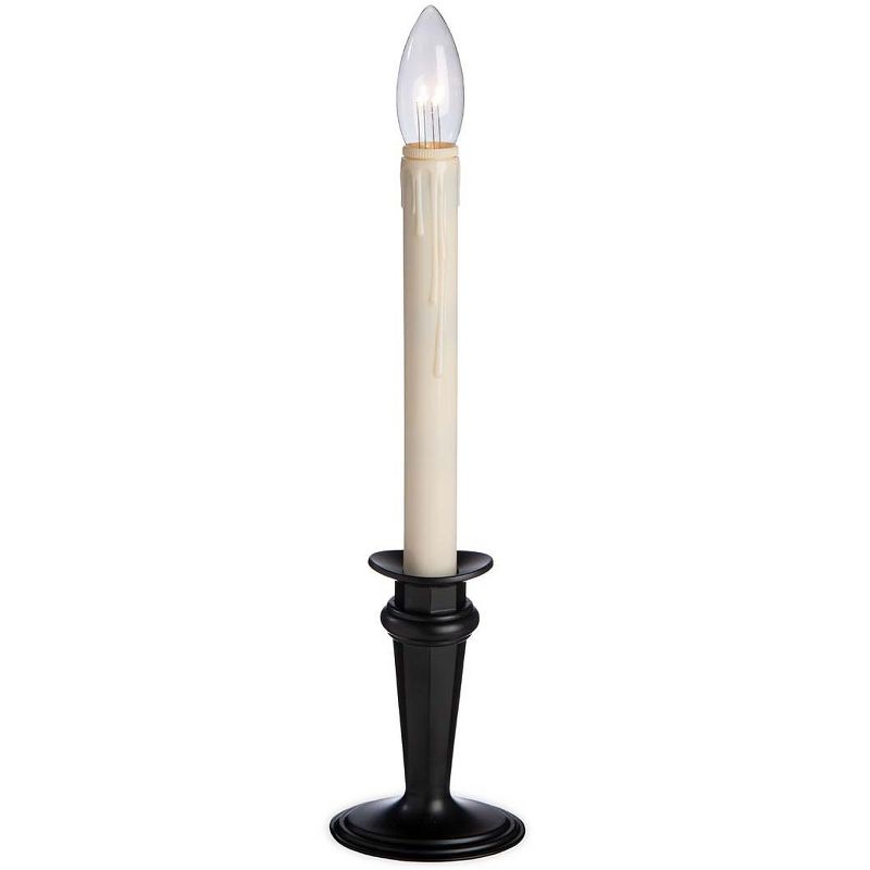 Plow & Hearth - Traditional Adjustable Window Candle with Auto Timer, 2 of 3