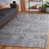 Abstract ABT879 Handmade Tufted Area Rug - Grey - 5'-0" x 8'-0" - Safavieh - 2 of 4