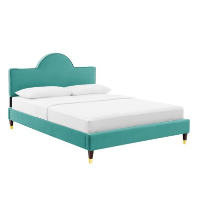 Modway Aurora Performance Velvet Full Bed