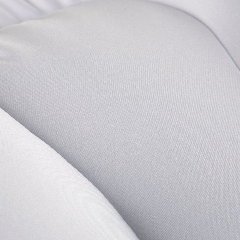 Microbead Pillow - Moldable and Temperature Regulating Cushion - Supports Head, Neck, and Shoulders for Restful Sleeping and Travel by Remedy (White), 4 of 7