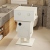 Luck Live Bathroom storage cabinet with two storage spaces, suitable for scenarios such as storage in children's rooms - 3 of 4