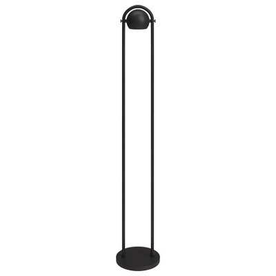 Hudson and Canal 64" Tall Floor Lamp with Metal Shade