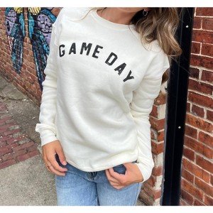 Women's Game Day Graphic Sweatshirt - OAT COLLECTIVE - 1 of 4