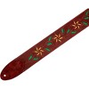 Levy's 2.5" Flowering Vine Leather Guitar Strap - 3 of 3