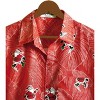 LA LEELA Mens Hawaiian Shirts Short Sleeve Button Down Shirt Men's Ugly Christmas Tree Vacation Gifts Shirts Casual Aloha Shirts for Men - 3 of 4