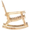 vidaXL Garden Rocking Chair Solid Mango Wood - 3 of 4