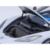 2020 Chevrolet Corvette C8 Stingray Ceramic Matrix Gray Metallic 1/18 Model Car by Autoart - 3 of 4