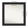Amanti Art Oliver Non-Beveled Wood Framed Bathroom Vanity Wall Mirror - 3 of 4